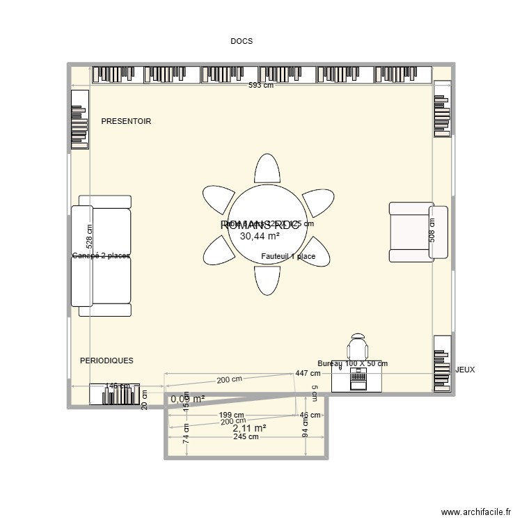 ROMANS RDC SALVETAT. Plan de 0 pièce et 0 m2