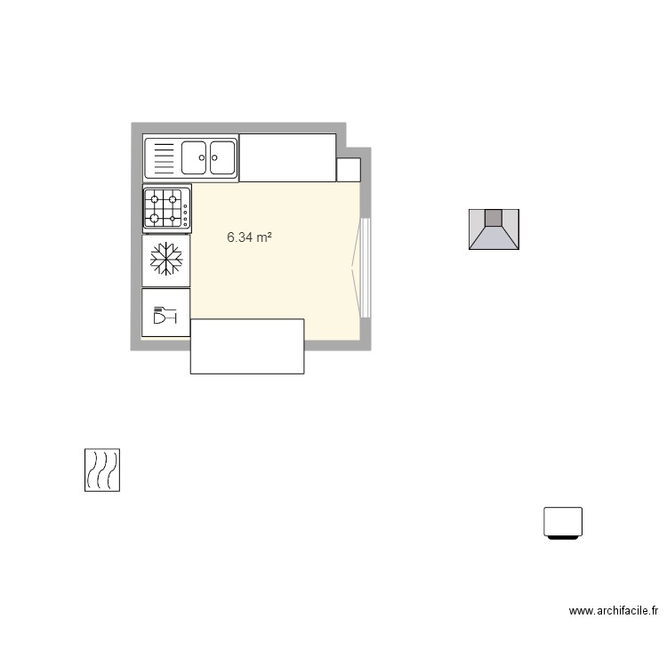 cuisine 2. Plan de 0 pièce et 0 m2