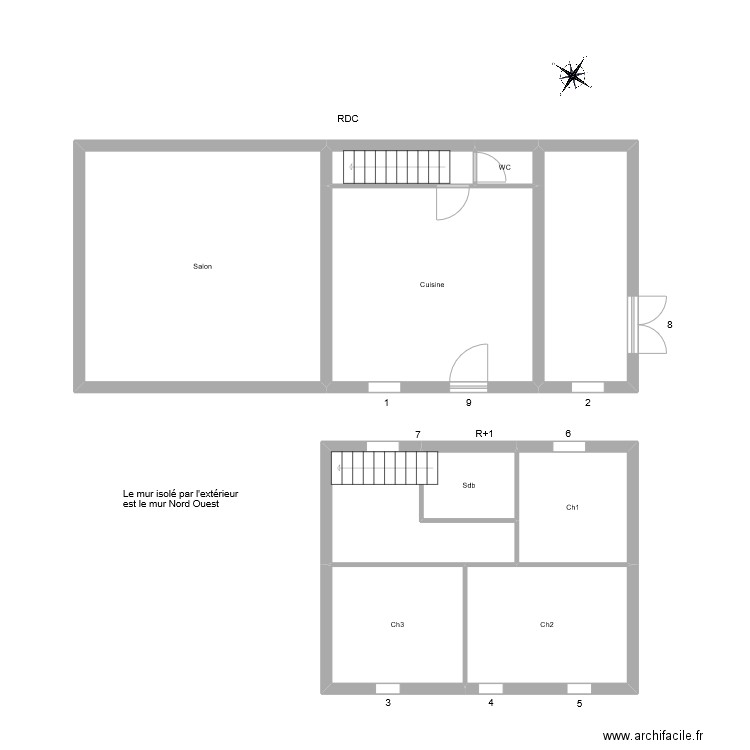 BREMAUD Guy. Plan de 0 pièce et 0 m2