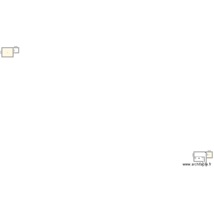 Plan Acceuil Brit Hotel. Plan de 2 pièces et 39 m2