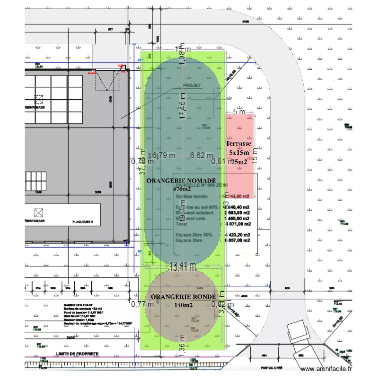 MEDIANE . Plan de 