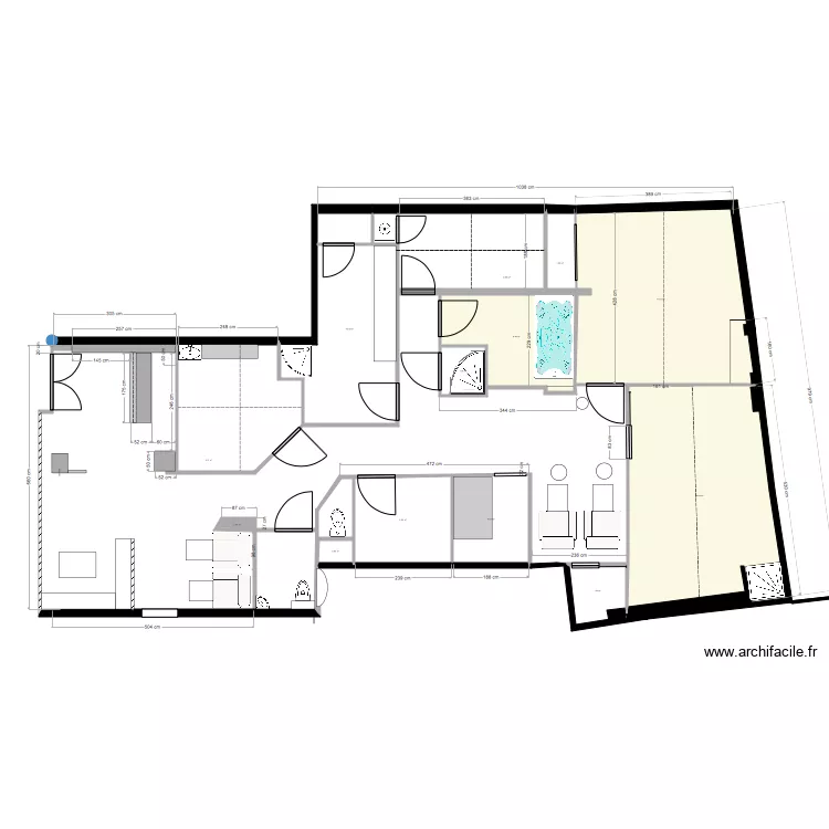 sokha invalide. Plan de 