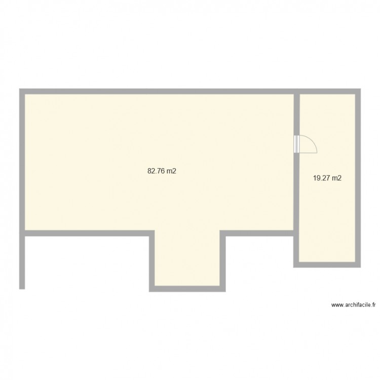 annexe rdc. Plan de 0 pièce et 0 m2