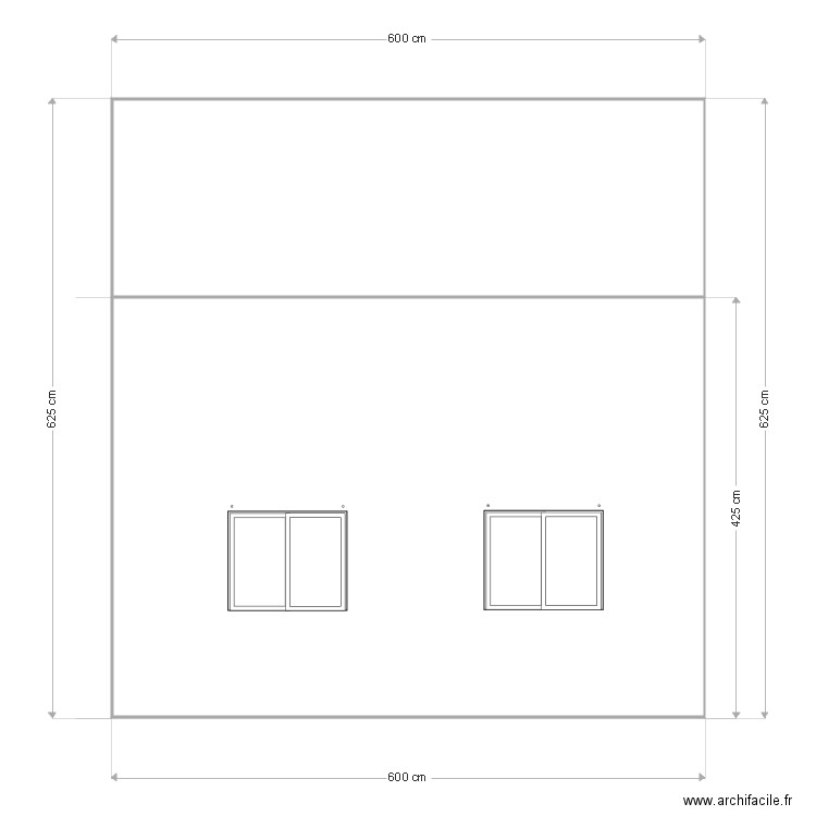 BremFacadeSUD. Plan de 0 pièce et 0 m2