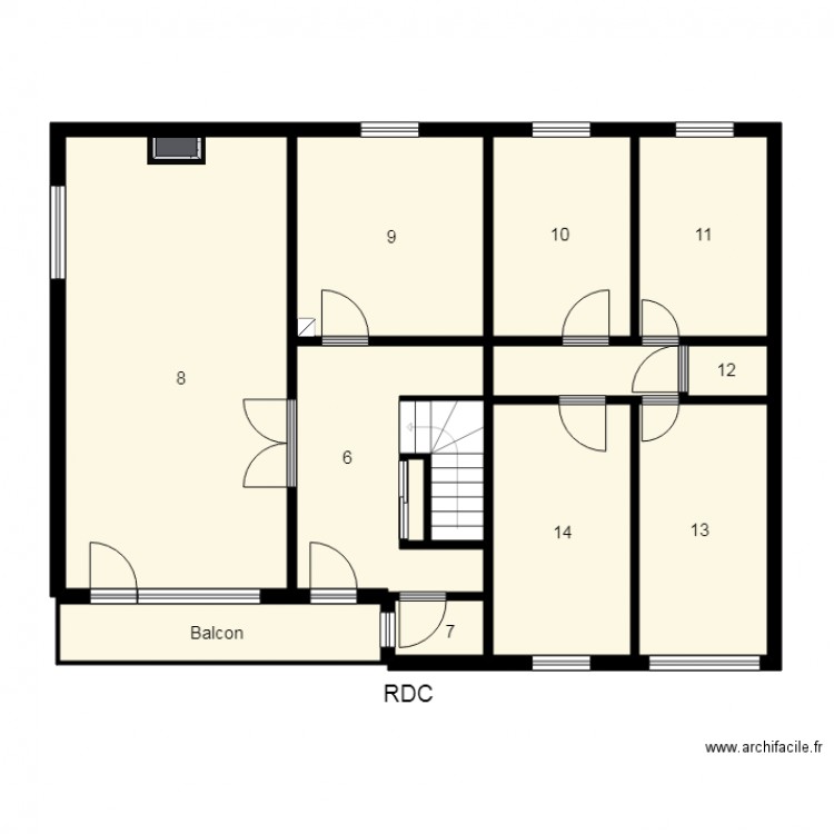 184576 Succession PRINCIET. Plan de 0 pièce et 0 m2