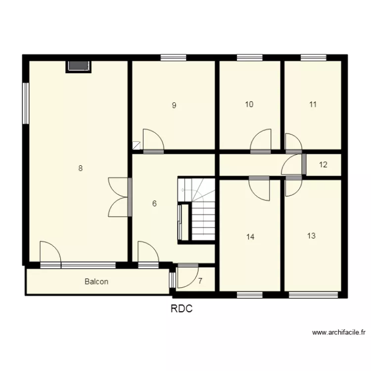 184576 Succession PRINCIET. Plan de 