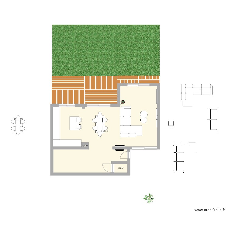 Home2. Plan de 0 pièce et 0 m2