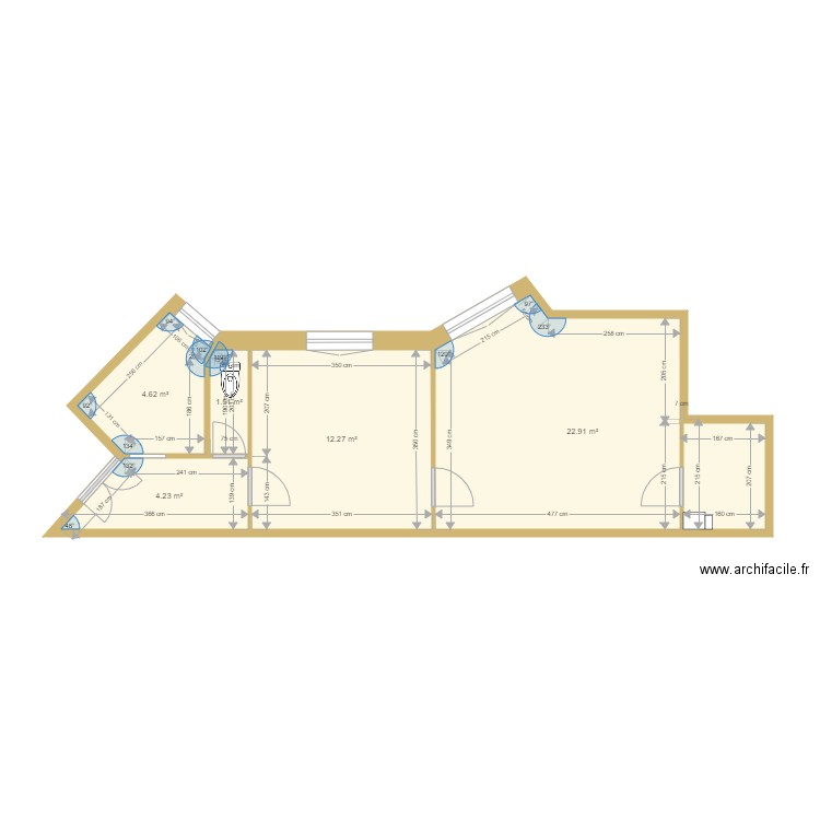 MF existant. Plan de 0 pièce et 0 m2