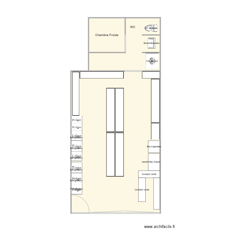 local mercado Puerto. Plan de 0 pièce et 0 m2