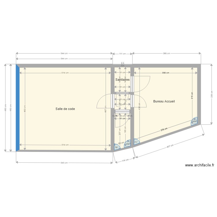 Local AE AVENIR CONDUITE. Plan de 0 pièce et 0 m2