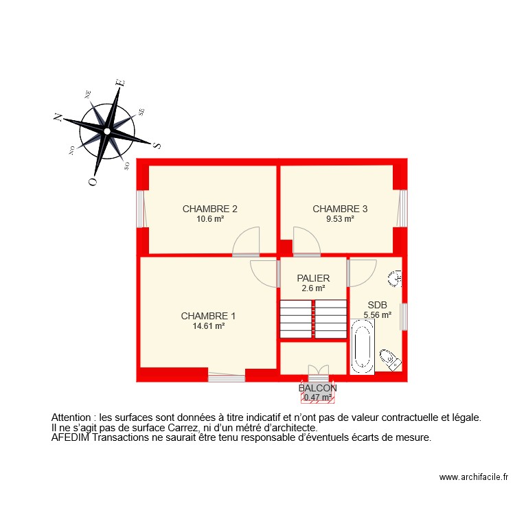 BI 6421 ETAGE. Plan de 0 pièce et 0 m2