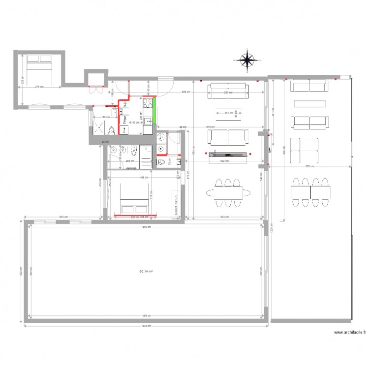 Lérina et Gauthier. Plan de 0 pièce et 0 m2