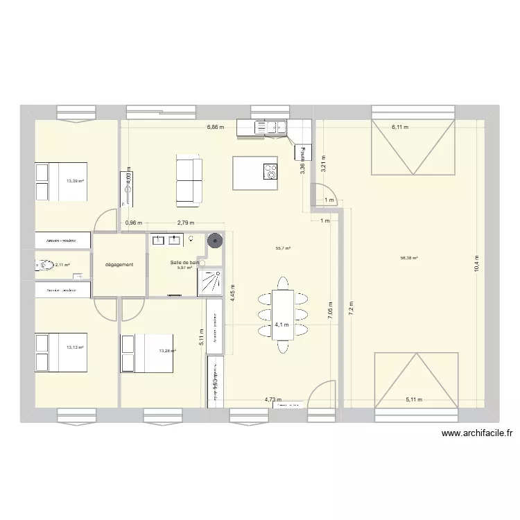 maison. Plan de 8 et 164 m² maison. Plan de 8 et 164 m²