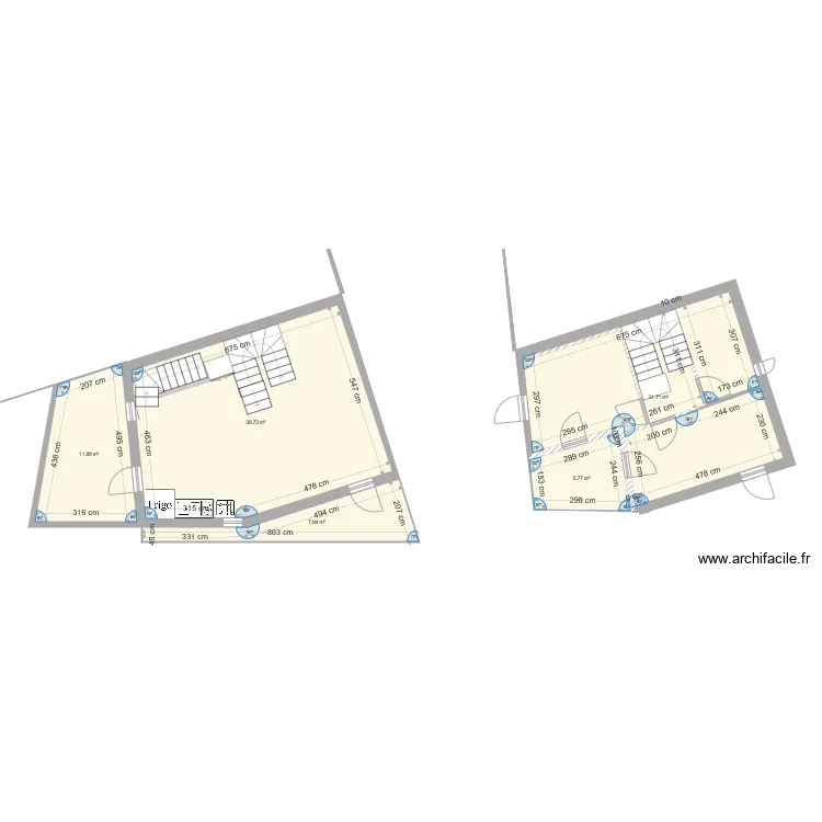 Bedoin 1 &eacute;tage2. Plan de 