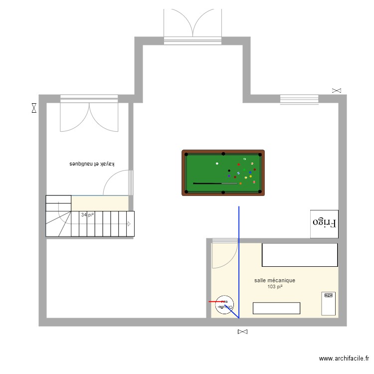 CHALET 6. Plan de 0 pièce et 0 m2