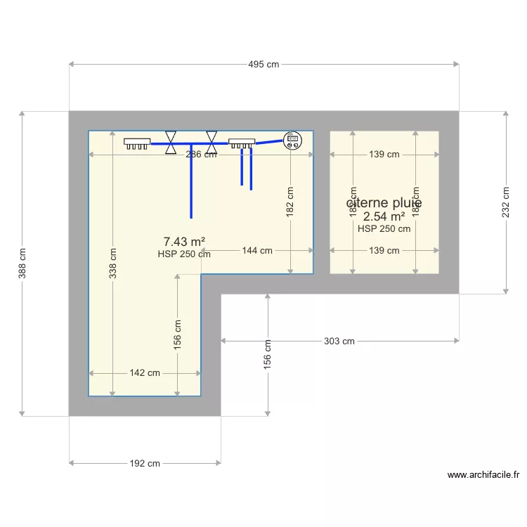 cave bypass. Plan de 