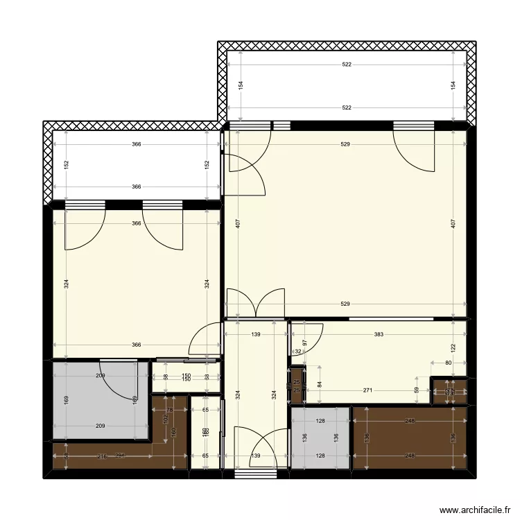 PLAN EXISTANT *. Plan de 