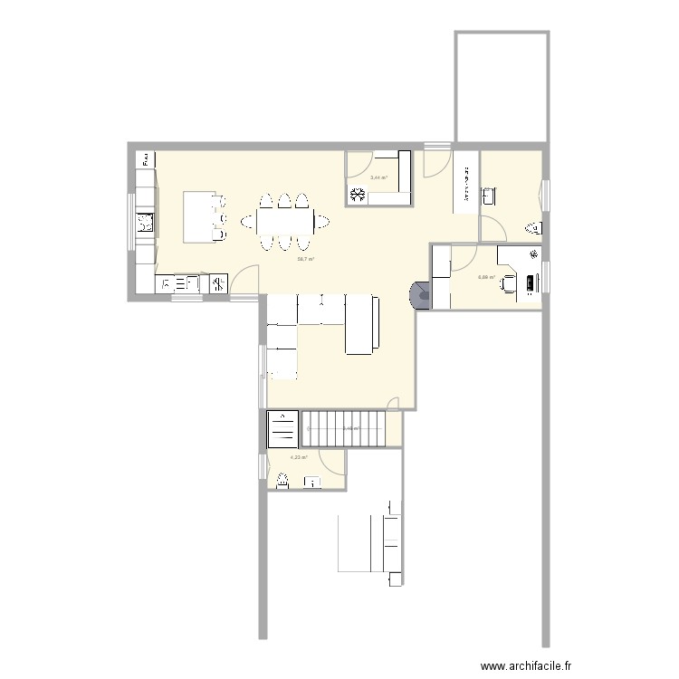 maison evionnaz. Plan de 0 pièce et 0 m2