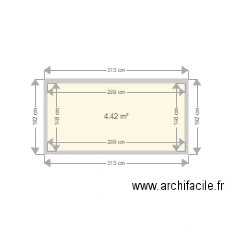 Dressing 1er étage. Plan de 0 pièce et 0 m2