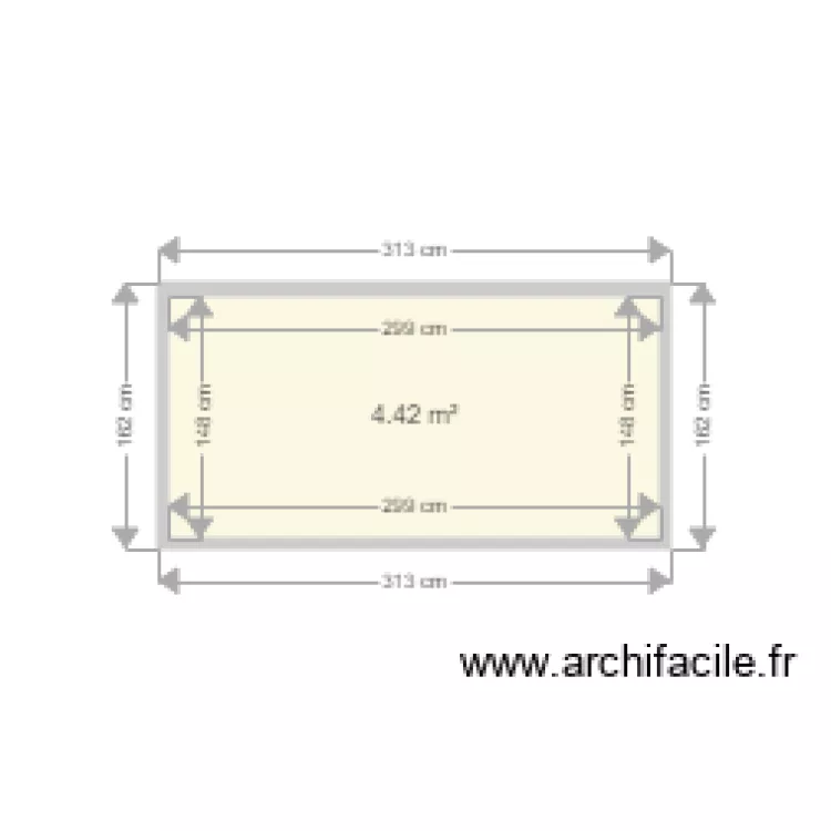 Dressing 1er étage. Plan de Dressing 1er étage. Plan de