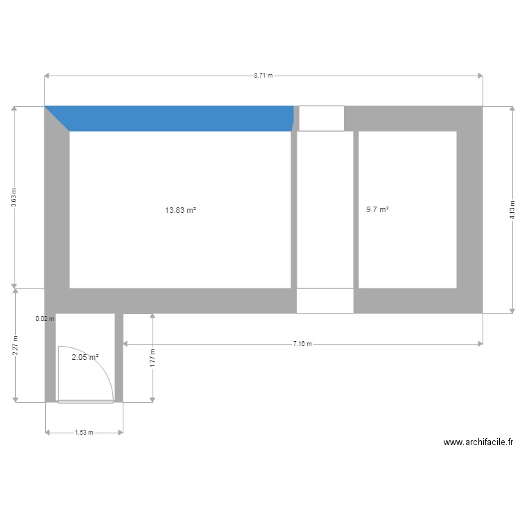 gite 2. Plan de 0 pièce et 0 m2