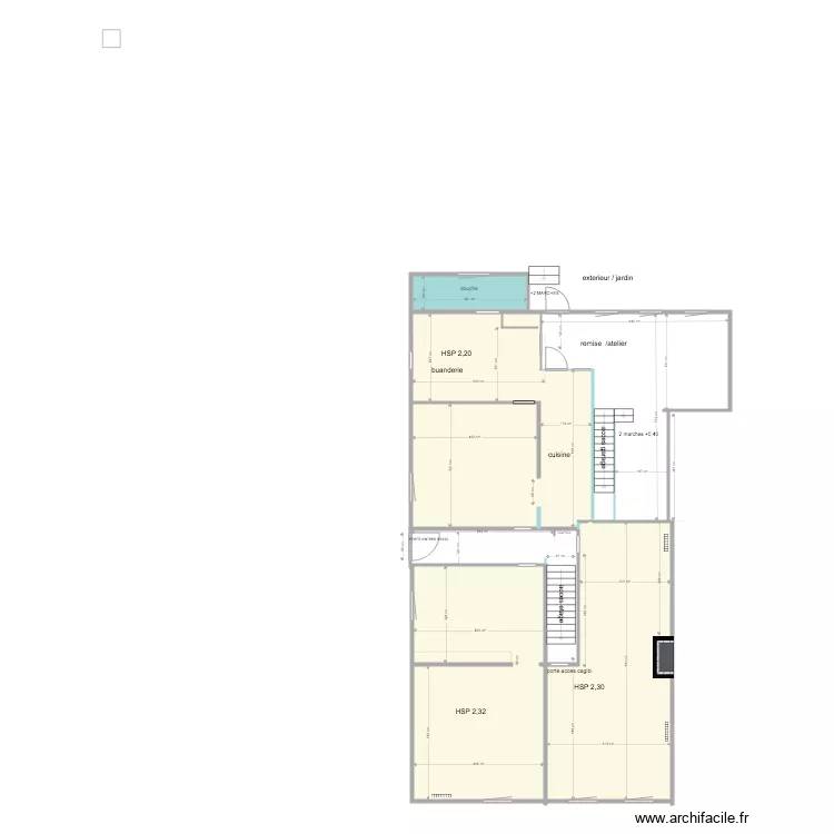 VONIN AUDIN LE TICHE RDC. Plan de 