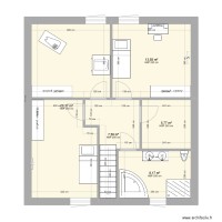 plan chalet etage