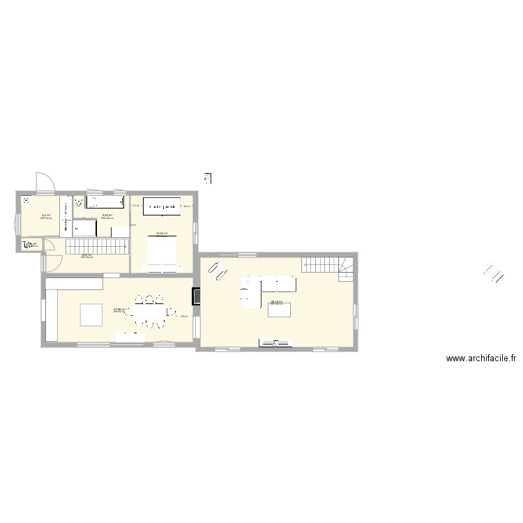 Idée salle de bain. Plan de 0 pièce et 0 m2