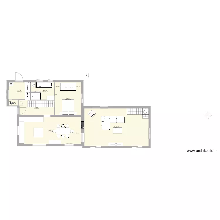 Id&eacute;e salle de bain. Plan de 