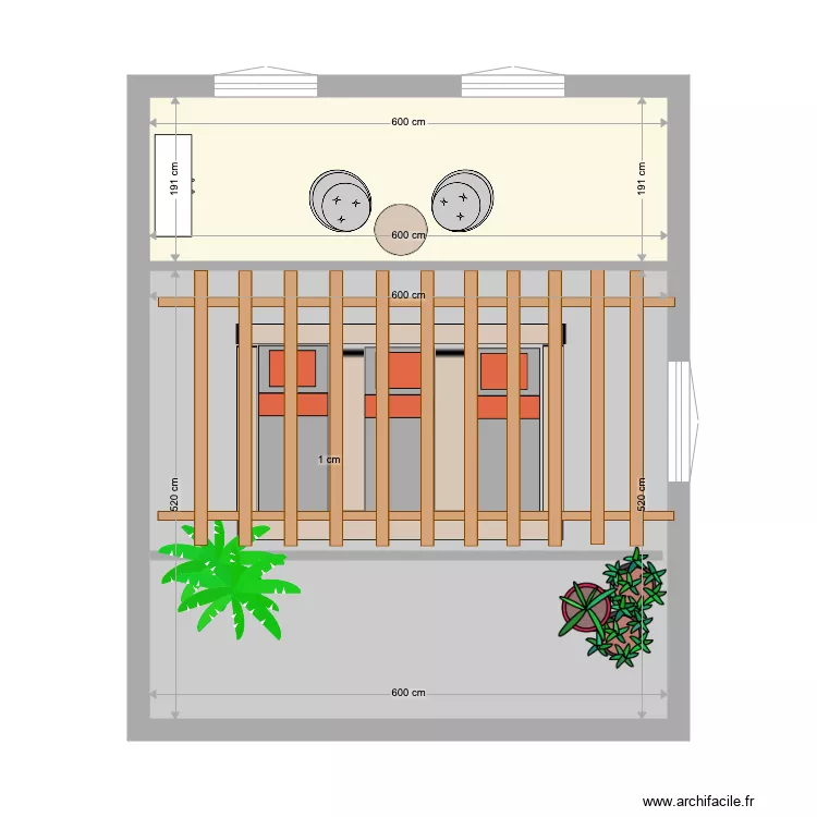 TERRASSE BAS 1. Plan de 