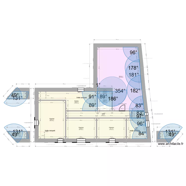 TOUYA Dominique. Plan de 