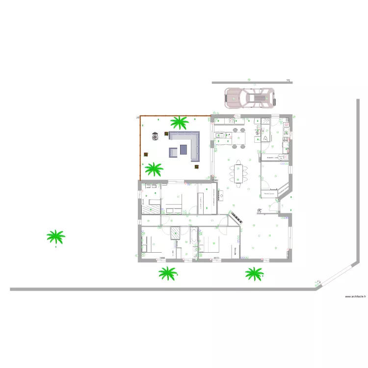 Vele Plan Maison. Plan de 