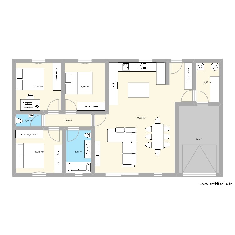 maison id&eacute;al 90. Plan de 0 pièce et 0 m2
