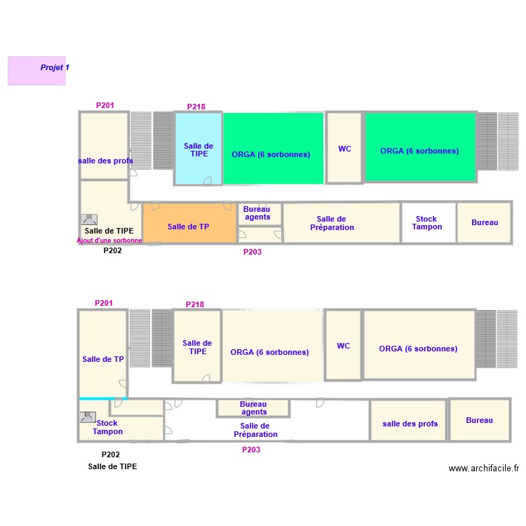 nouveaux projets. Plan de 0 pièce et 0 m2