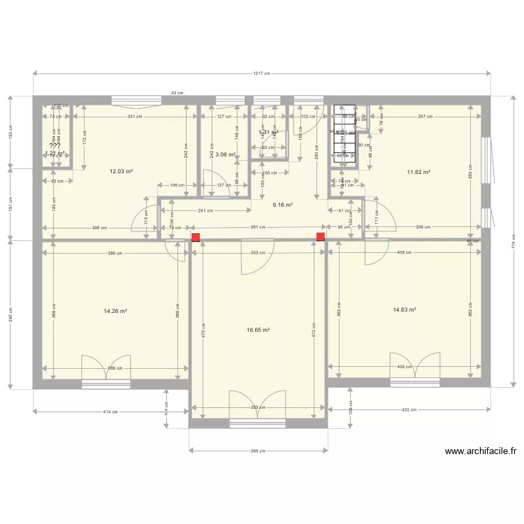 TALENCE mesures 17092019. Plan de 