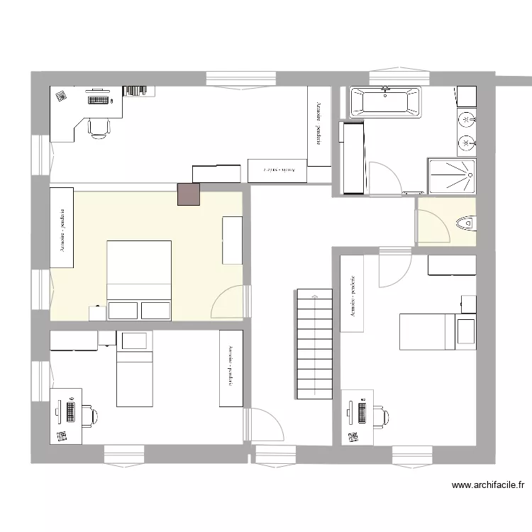 ETAGE ALTENACH. Plan de 