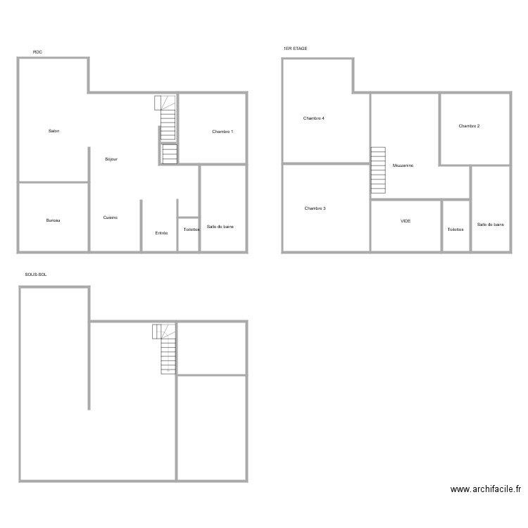 PLAISANT BIS. Plan de 0 pièce et 0 m2