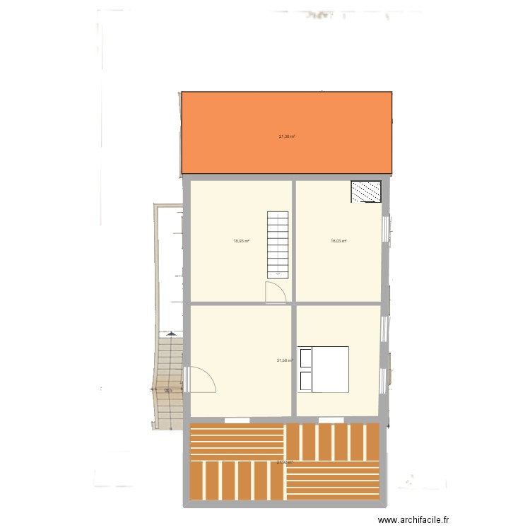 RDC. Plan de 0 pièce et 0 m2