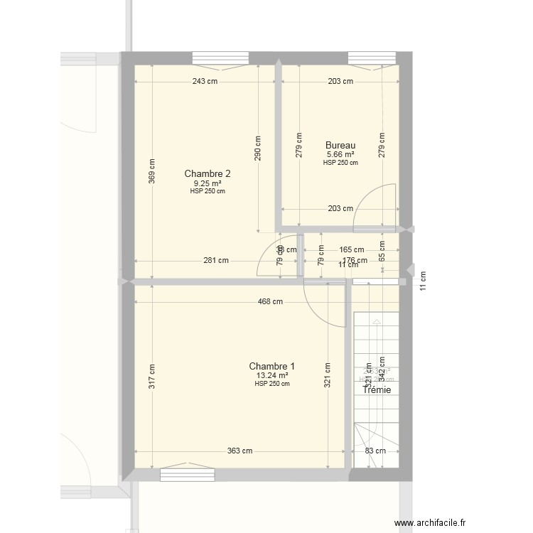 rdc hesdigneul etat actuel. Plan de 0 pièce et 0 m2