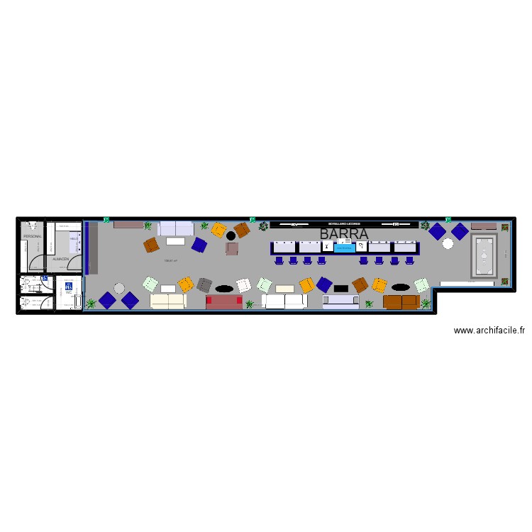 TROYA Cuba 64. Plan de 0 pièce et 0 m2