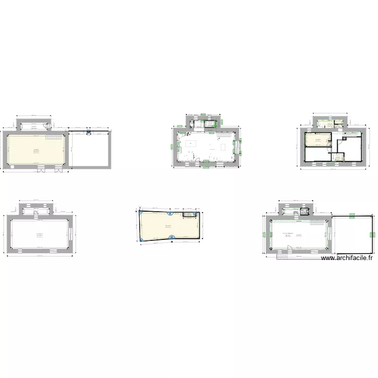 maison damien. Plan de 