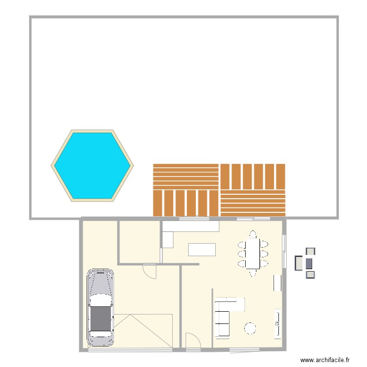 thore. Plan de 0 pièce et 0 m2