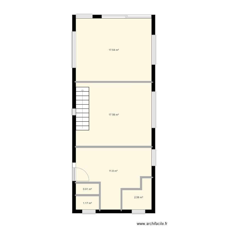 Grange escalier dt. Plan de 0 pièce et 0 m2