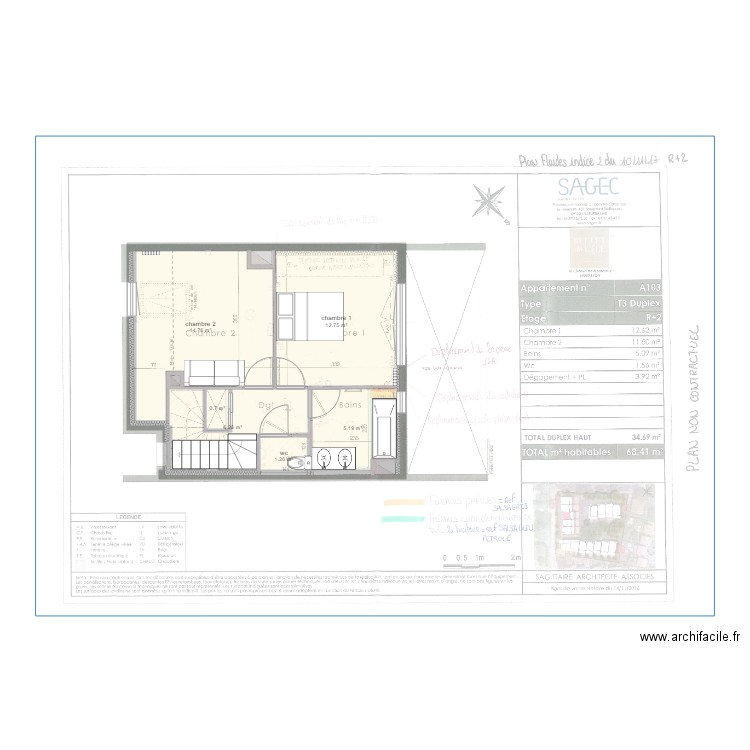 MBO1er etage. Plan de 0 pièce et 0 m2