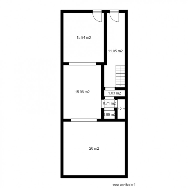 Plan. Plan de 0 pièce et 0 m2