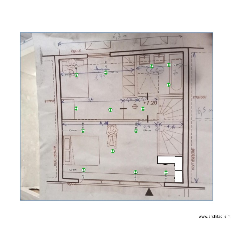 ASNIERES. Plan de 0 pièce et 0 m2