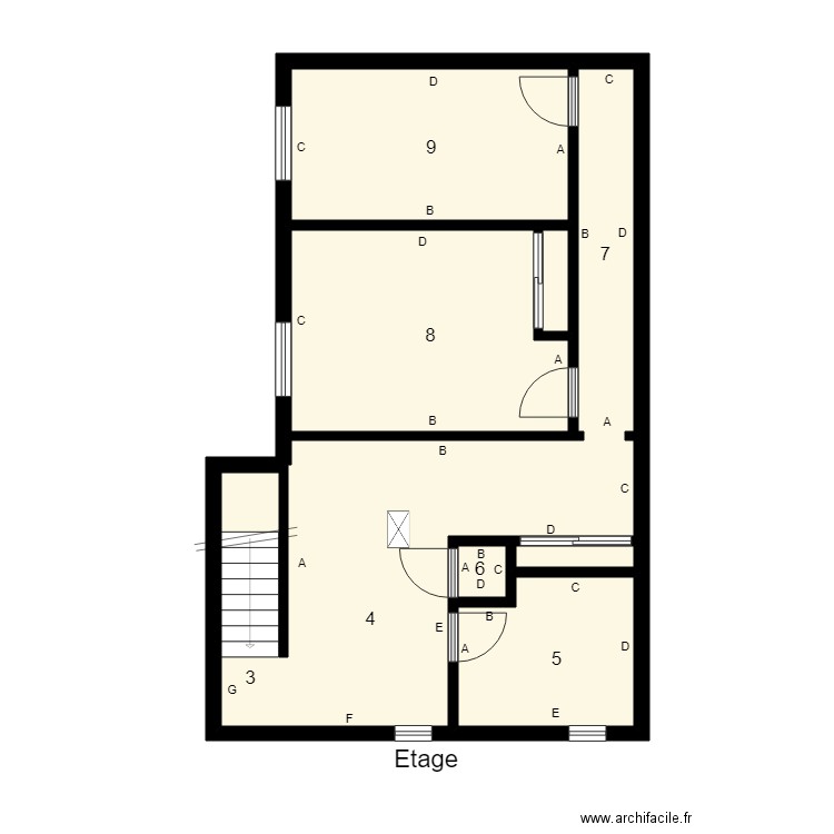 195114 HODOT Plomb. Plan de 0 pièce et 0 m2