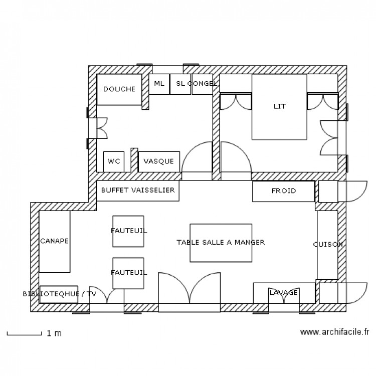 mh pm111. Plan de 0 pièce et 0 m2