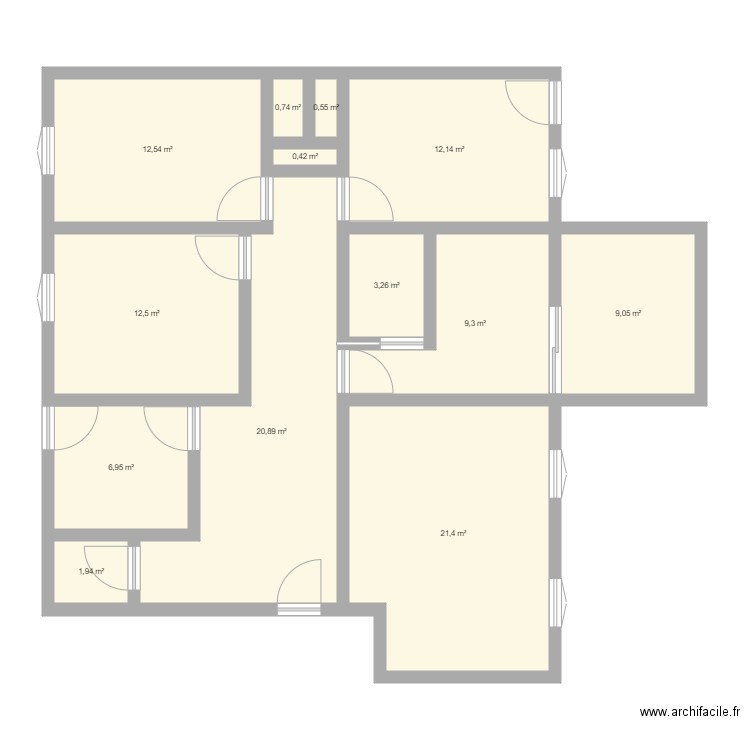 sujet n7  . Plan de 0 pièce et 0 m2