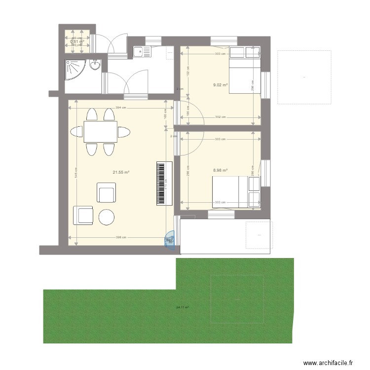 Mg plan 2. Plan de 0 pièce et 0 m2